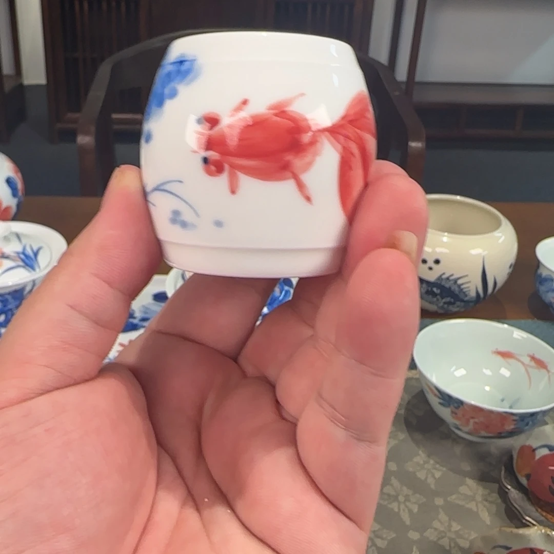 杯子陶瓷景德镇陶瓷手绘瓷器