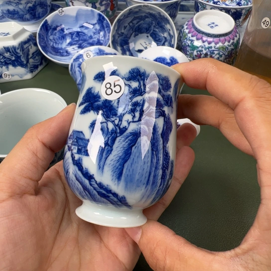 景德镇纯手工纯手绘茶具木木85