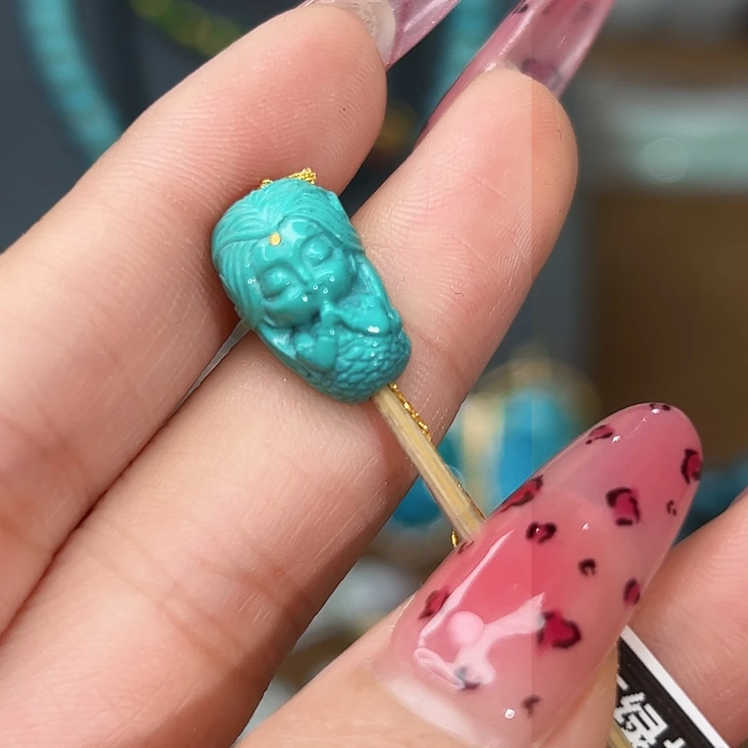 绿松石珠宝奇石未镶嵌