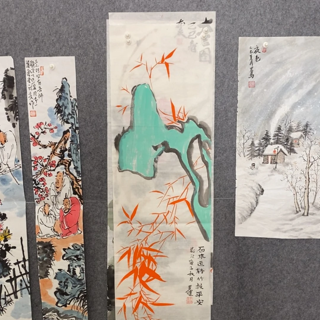 国画手写手绘国画作品23