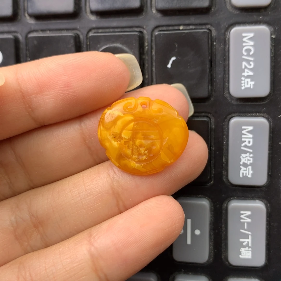 琥珀未镶嵌珠宝奇石