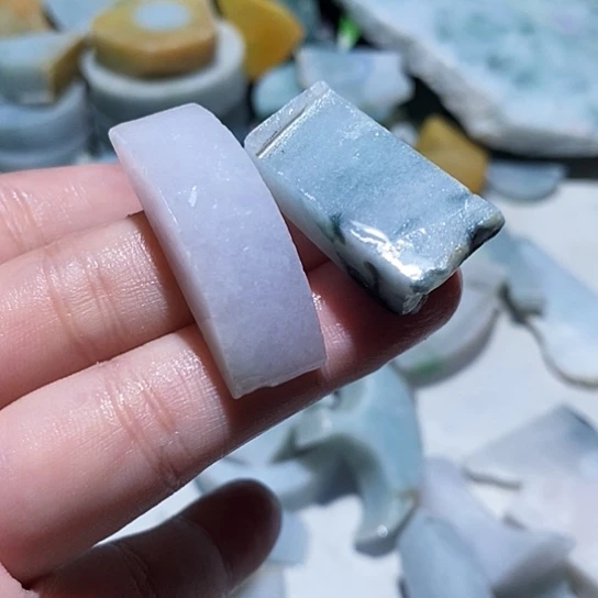 翡翠散珠边角料104