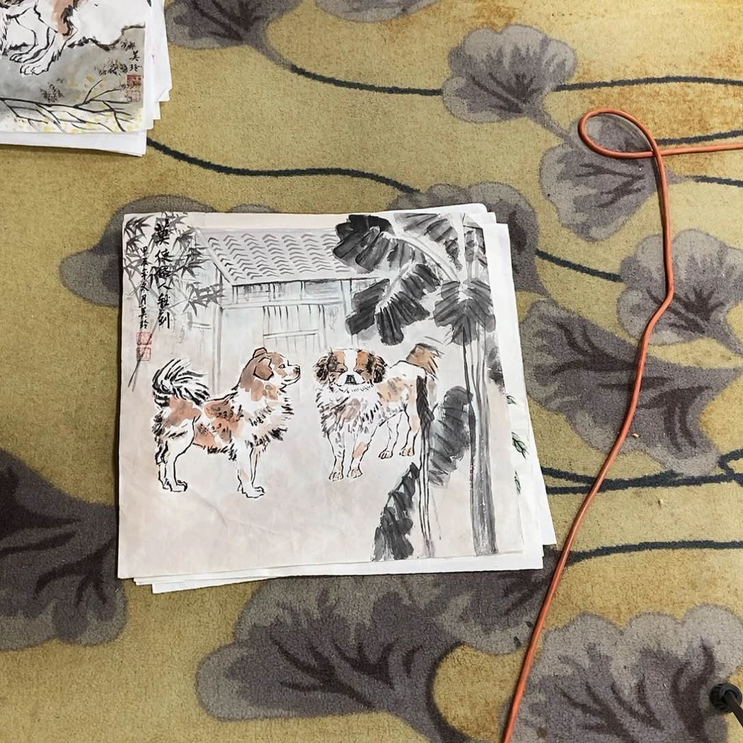 国画佛*吖平价书画王美玲50/50