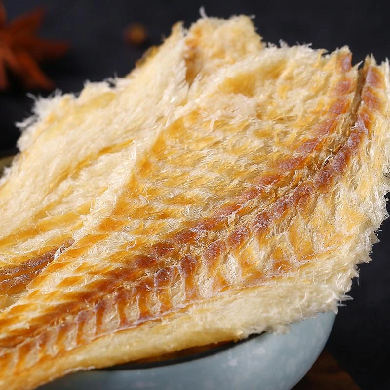 500g碳烤鳕鱼片高品质办公零食海鲜休闲烤鱼片鱼干鱼脯海味特产