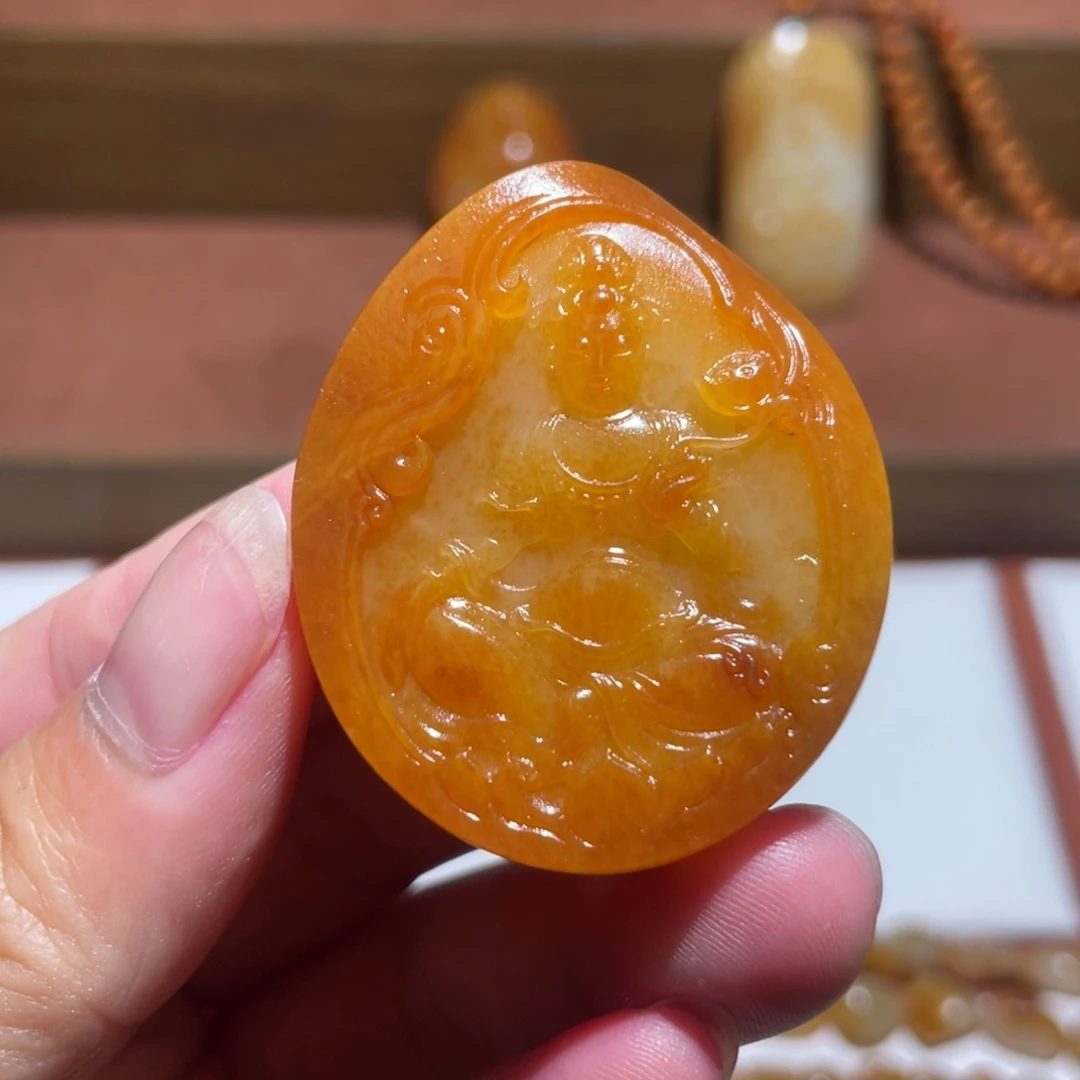 颈饰未镶嵌和田玉