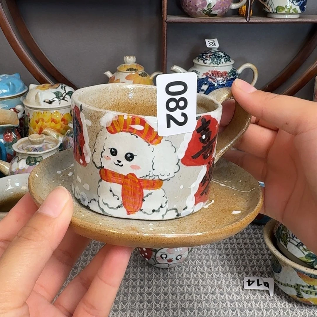 摆件二*花景德镇手工制作