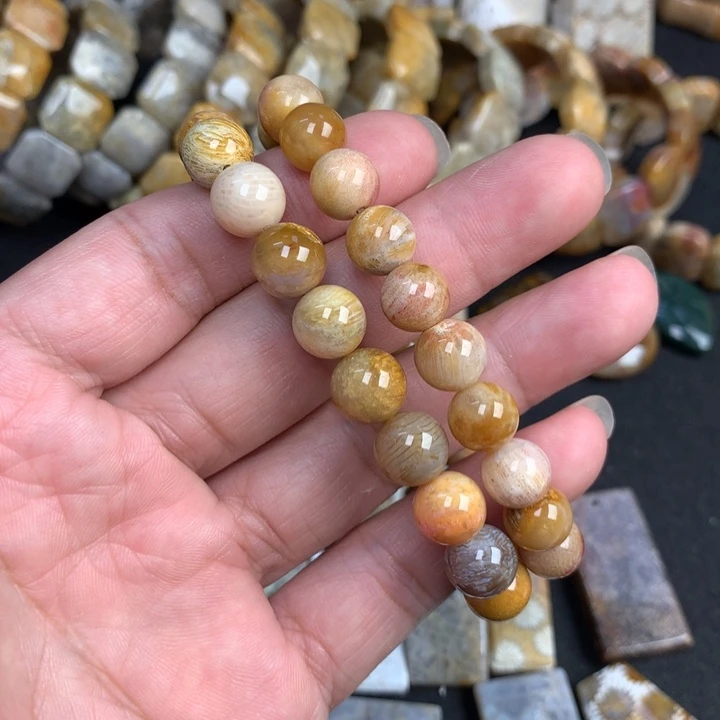 【闪购商品】硅化珊瑚（珊瑚玉）颈饰未镶嵌?***?