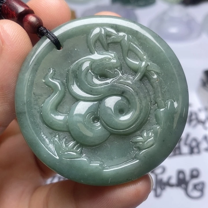 颈饰未镶嵌翡翠翡翠