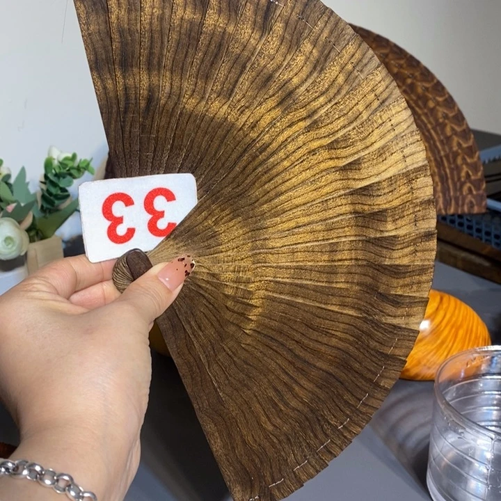 金丝楠三*金丝楠木扇子