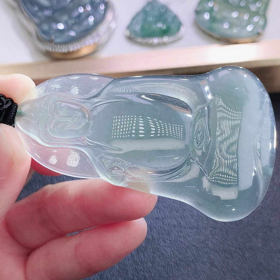翡翠未镶嵌挂件翡翠