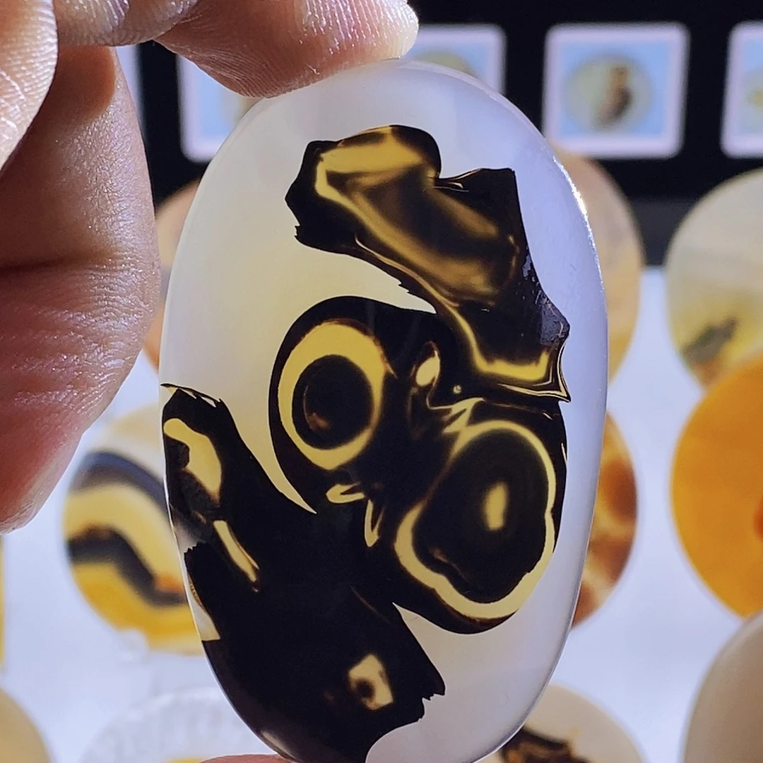 玛瑙/玉髓未镶嵌吊坠(不含链)620