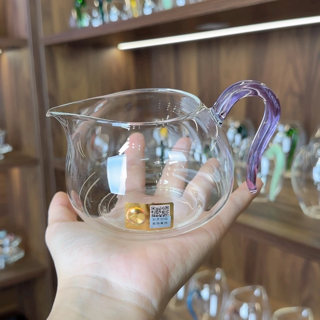 周****店禾器淡然公道杯浅紫色