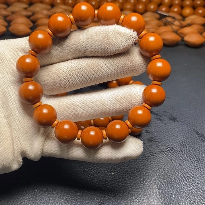 手串橄榄核1.4尺寸光珠全品