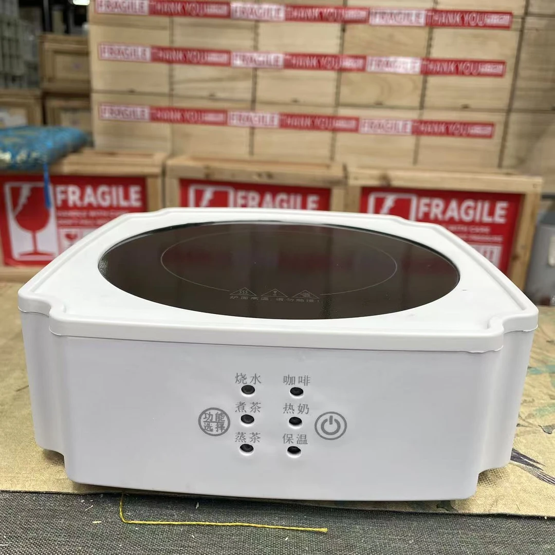 心名茶器 白色四方电陶炉家用煮茶器小型烧水煮茶炉-3076