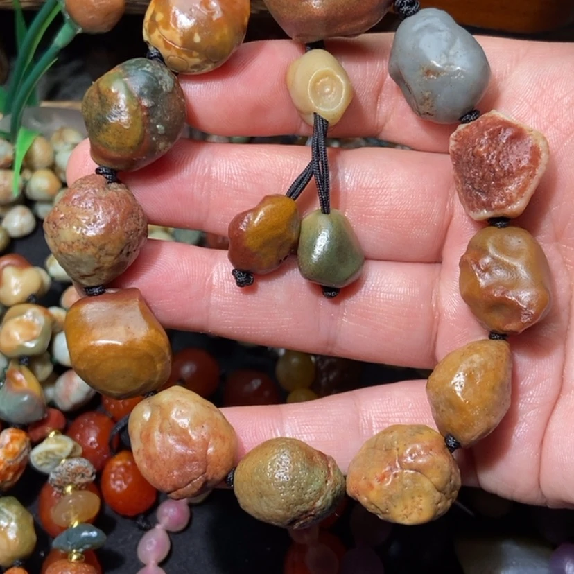 【闪购商品】玛瑙/玉髓颈饰合金用****7