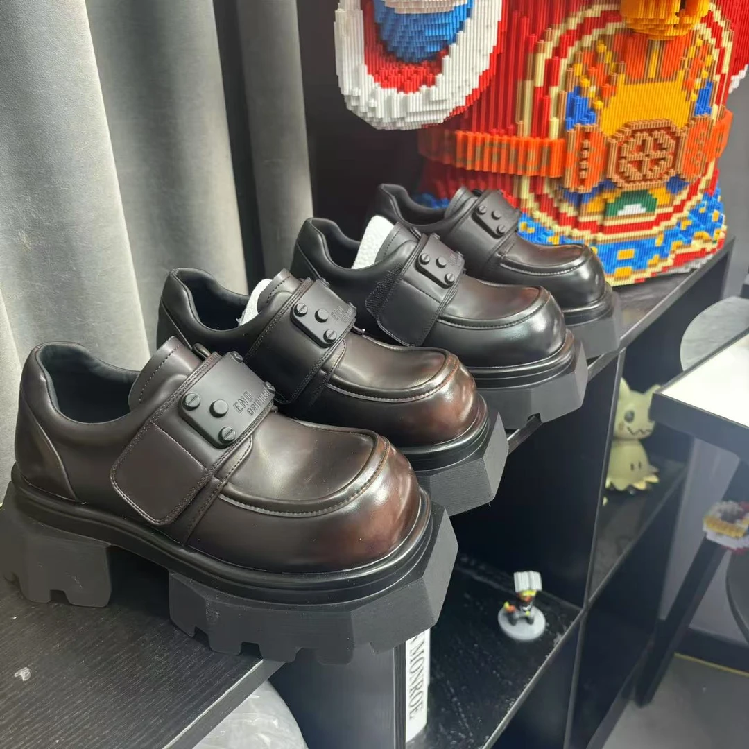 【飘飘】欧货高奢“青枫”新款超轻欧版厚底增高百搭休闲鞋-328-16