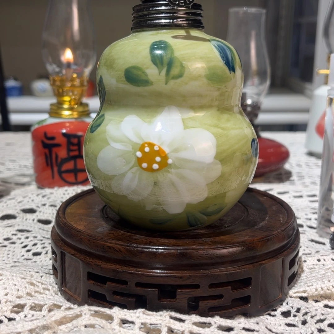 摆件景德镇陶瓷香薰灯