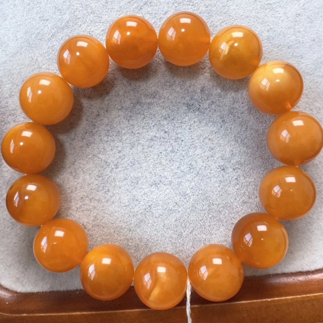 蜜蜡未镶嵌手串蜜蜡