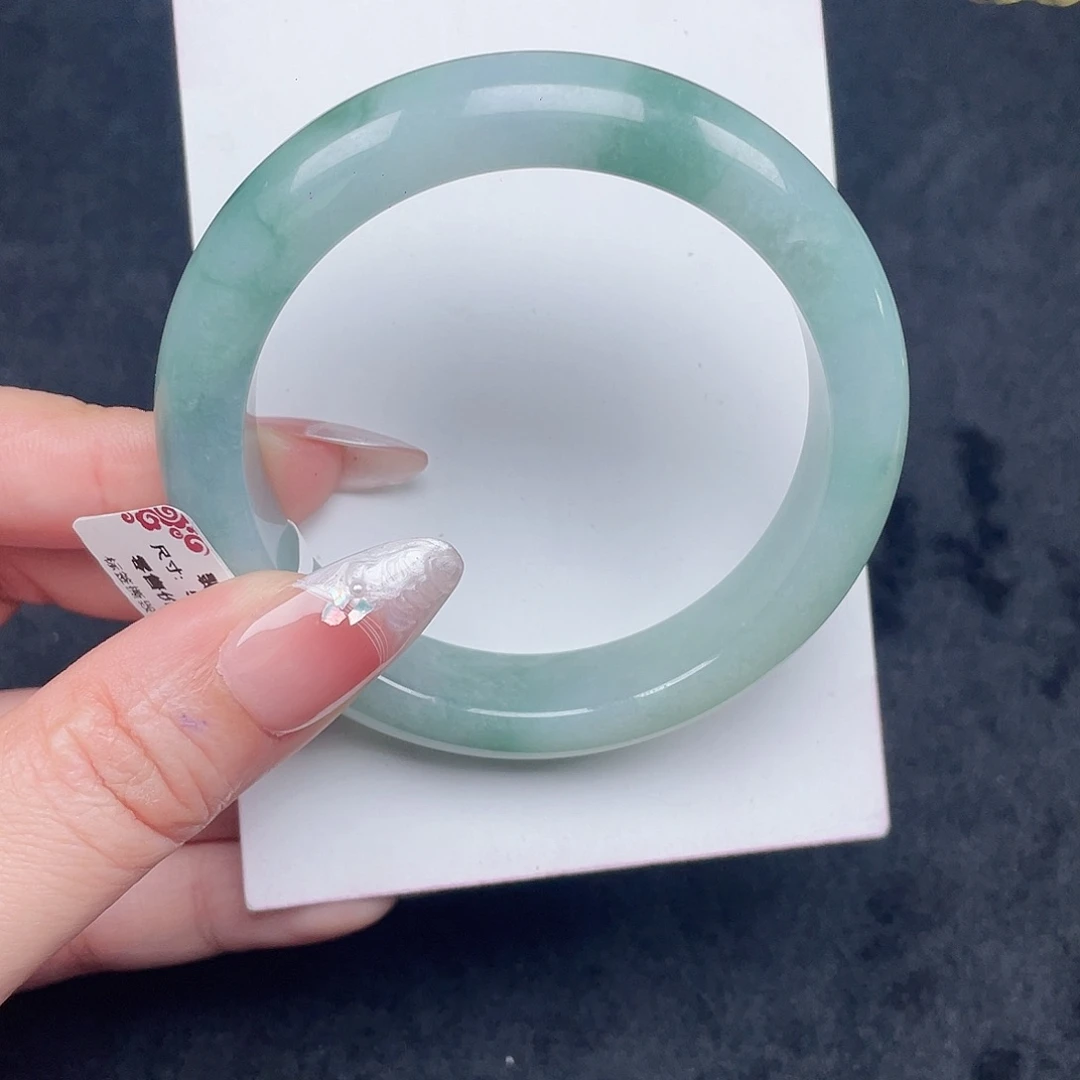 翡翠未镶嵌手镯035