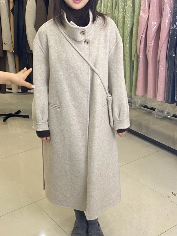 腰带挎包泡菜大衣