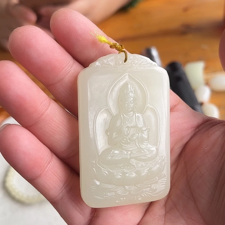 新疆黄口荷花鱼46观音牌带108