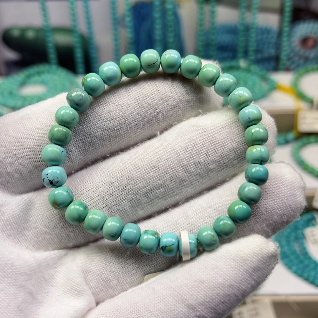 绿松石未镶嵌手链