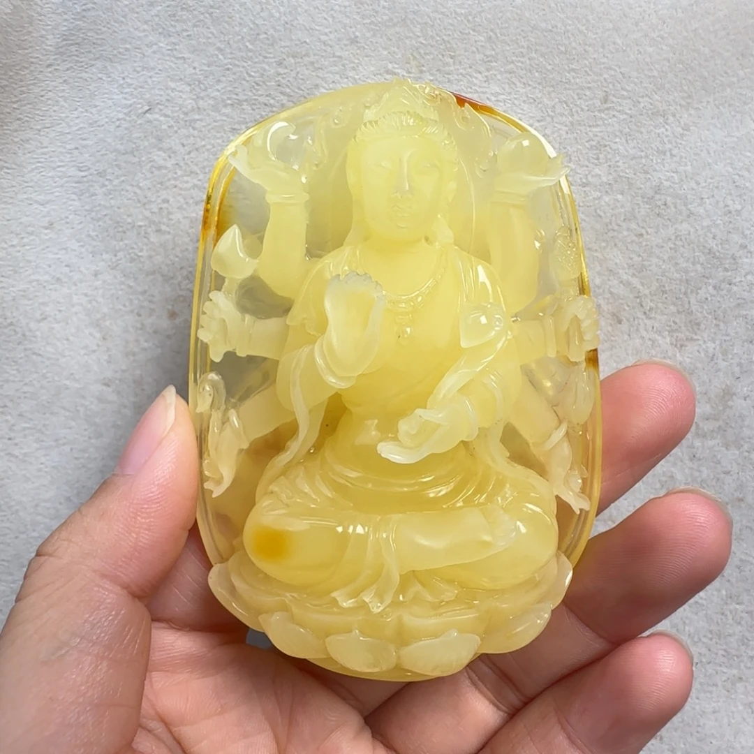蜜蜡未镶嵌珠宝奇石