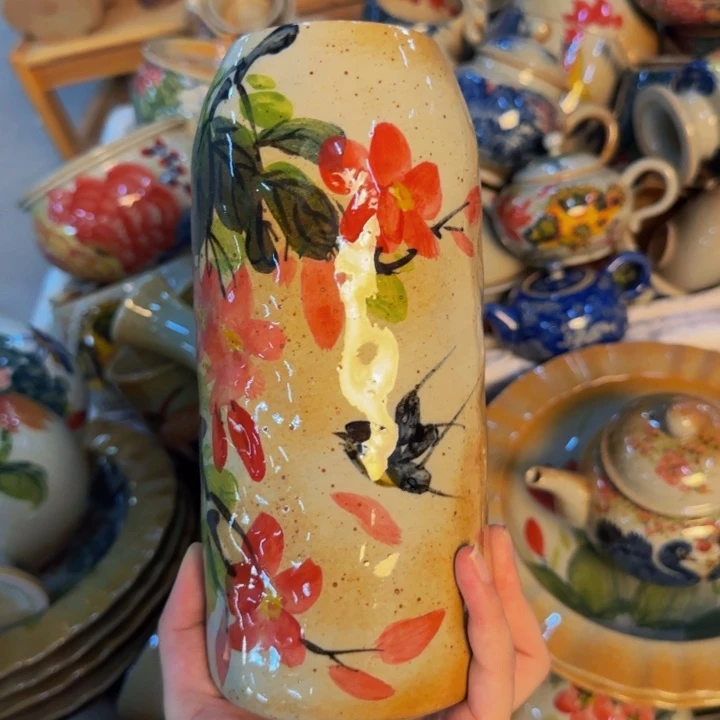 瓷片景德镇手工手绘陶瓷