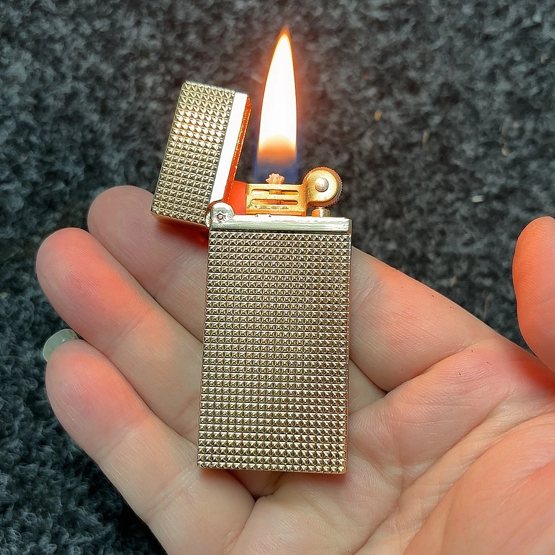 薄款砂轮煤油打火机 经典砂轮煤油打火机 侧面加油打火机 包邮