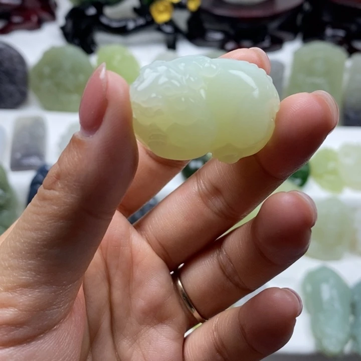 和田玉（糖玉）未镶嵌颈饰50
