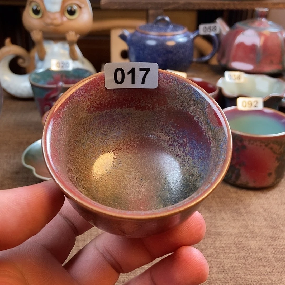 瓷片钧瓷摆件摆件摆件