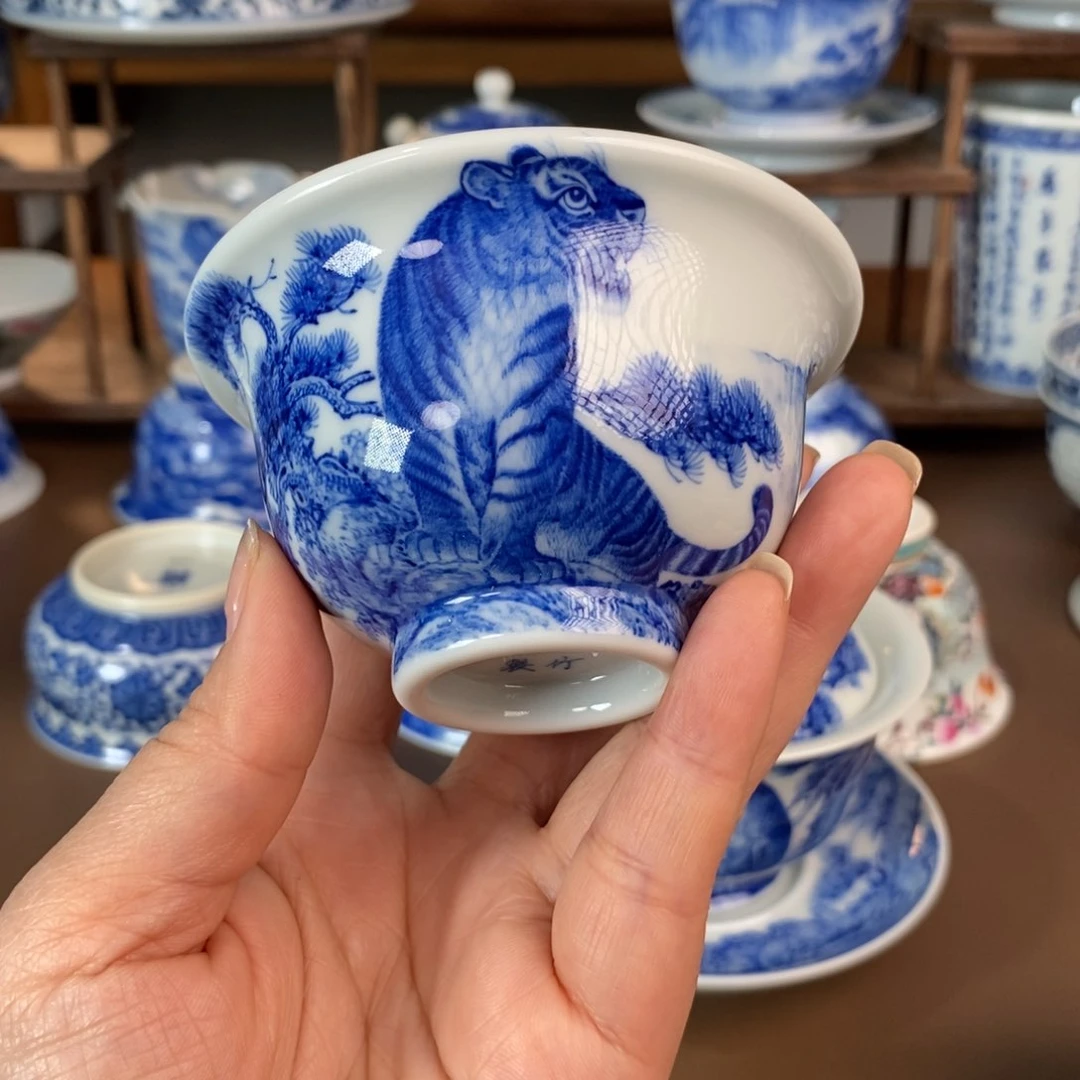 景德镇陶瓷手工手绘