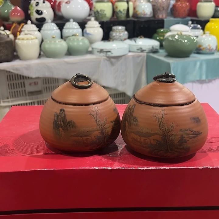 罐陶瓷茶叶罐密封罐防潮罐