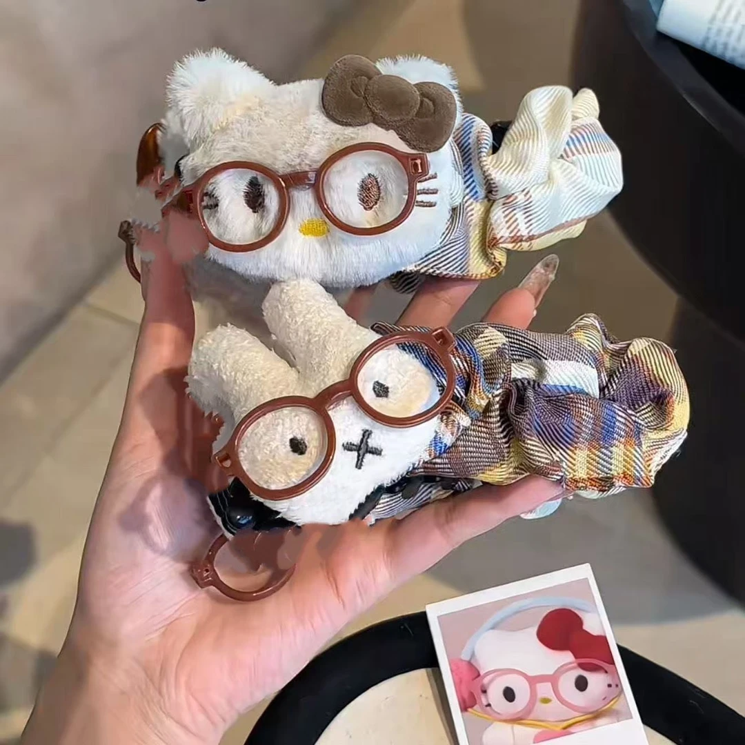 可爱卡通大号kt猫巨显发量香蕉夹后脑勺大号在成人前额碎发夹子