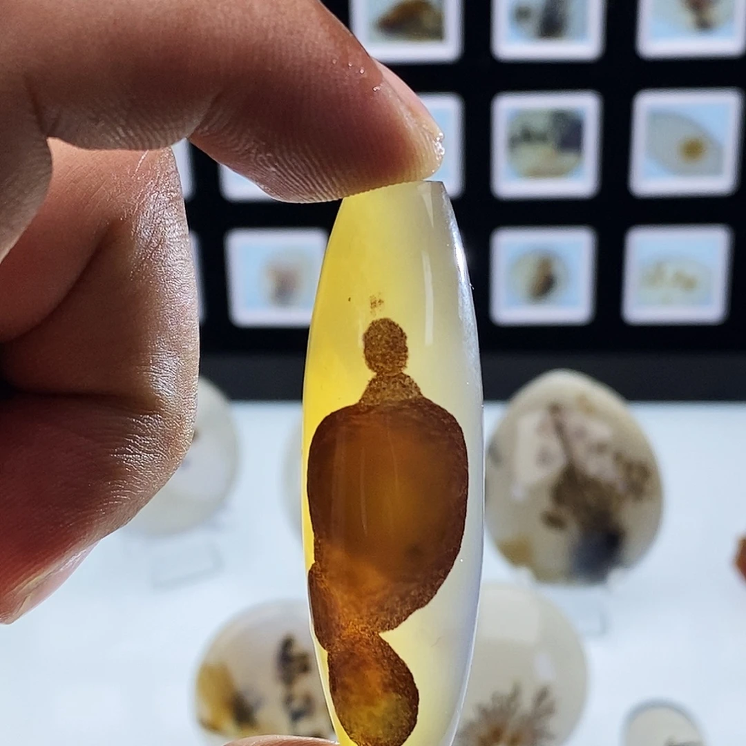 玛瑙/玉髓未镶嵌吊坠(不含链)132