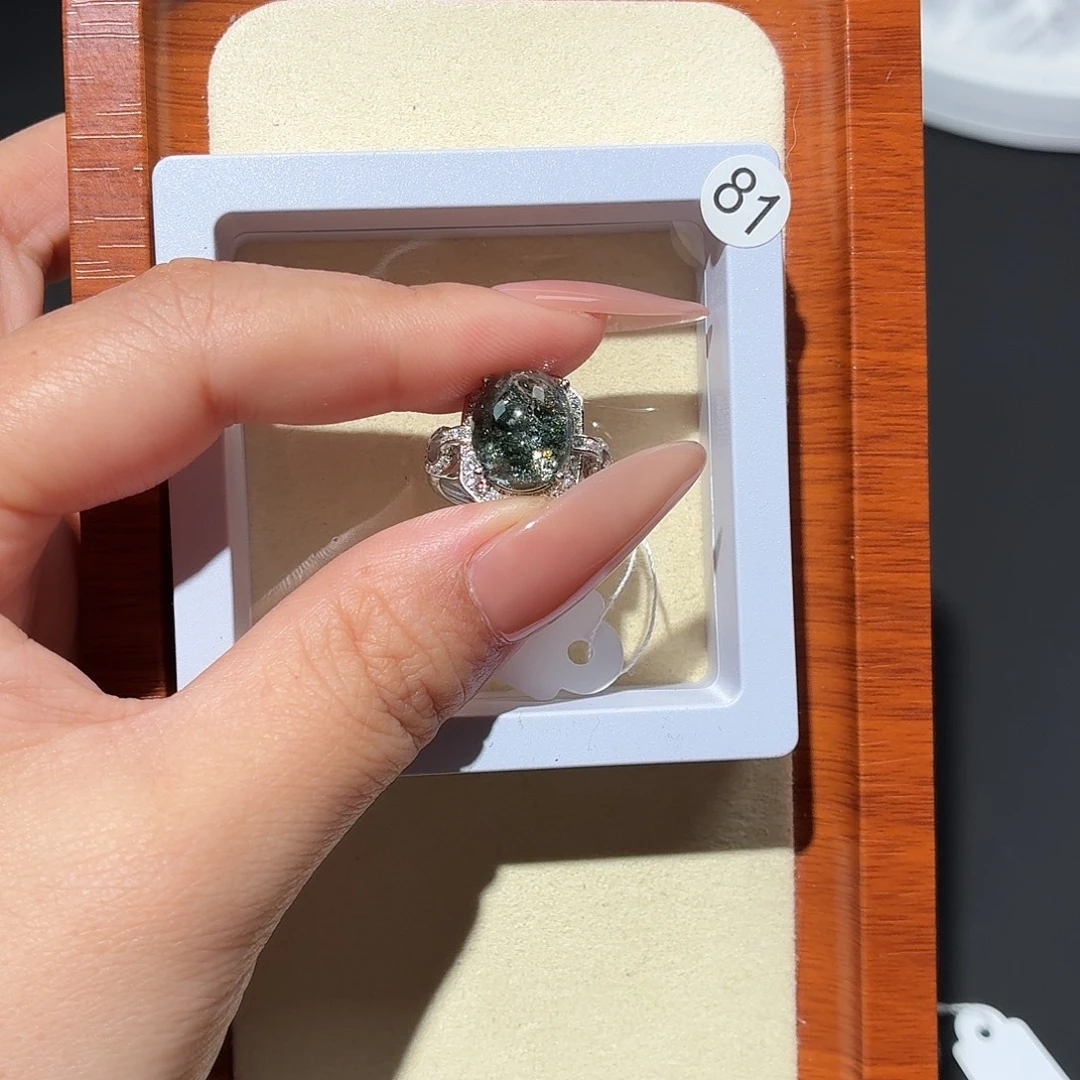 春***晚银S925镶嵌水晶戒指