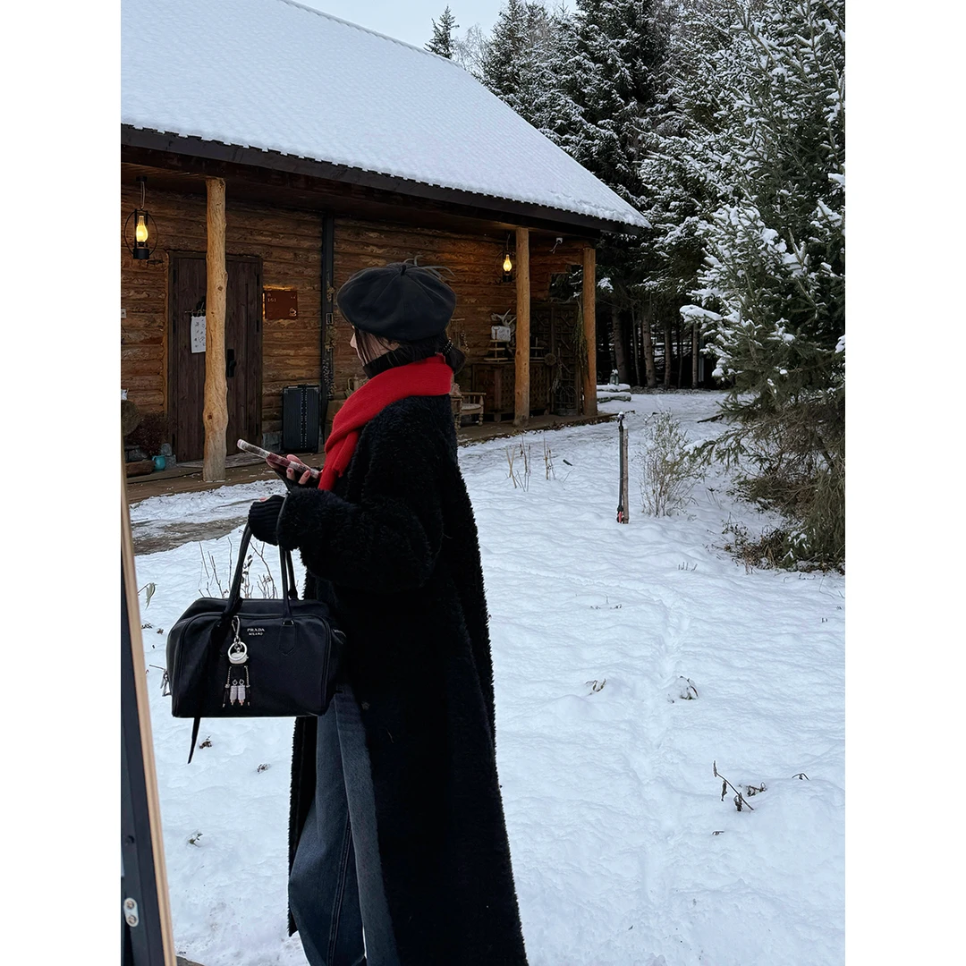 FORNI “半永久” 一件可以当半永久穿搭的绵羊毛外套一体长款外套