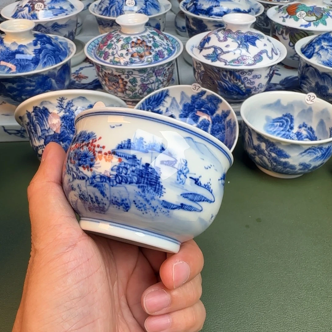 纯手工纯手绘茶具34