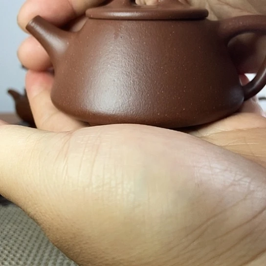 本****茶壶紫砂大口石瓢