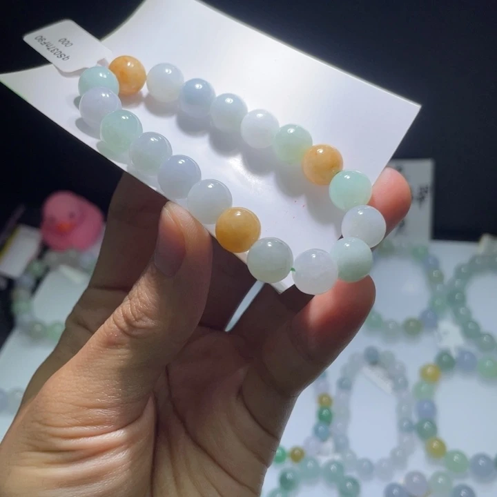未镶嵌手串翡翠翡翠