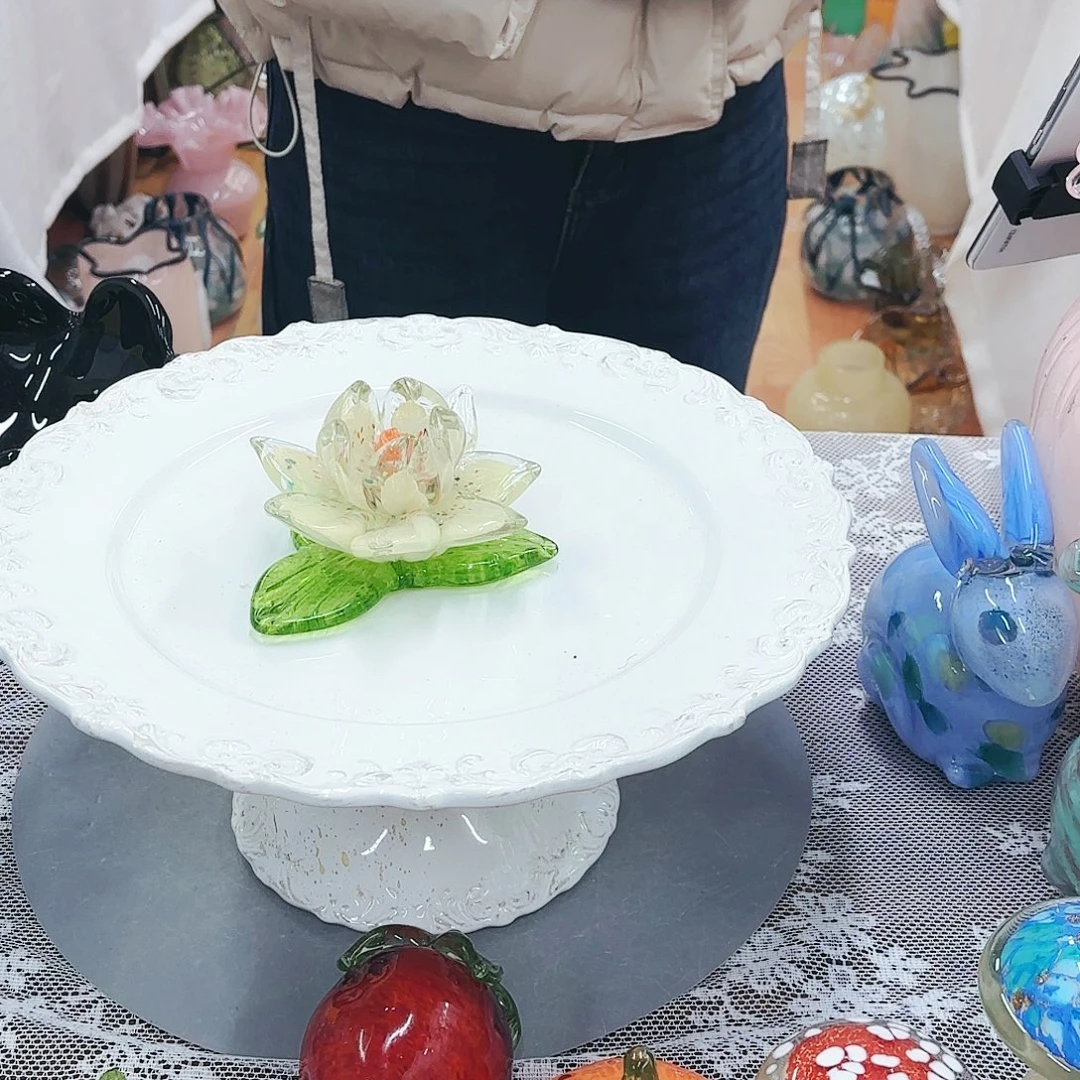 福利不退不换琉璃花瓶艺术品