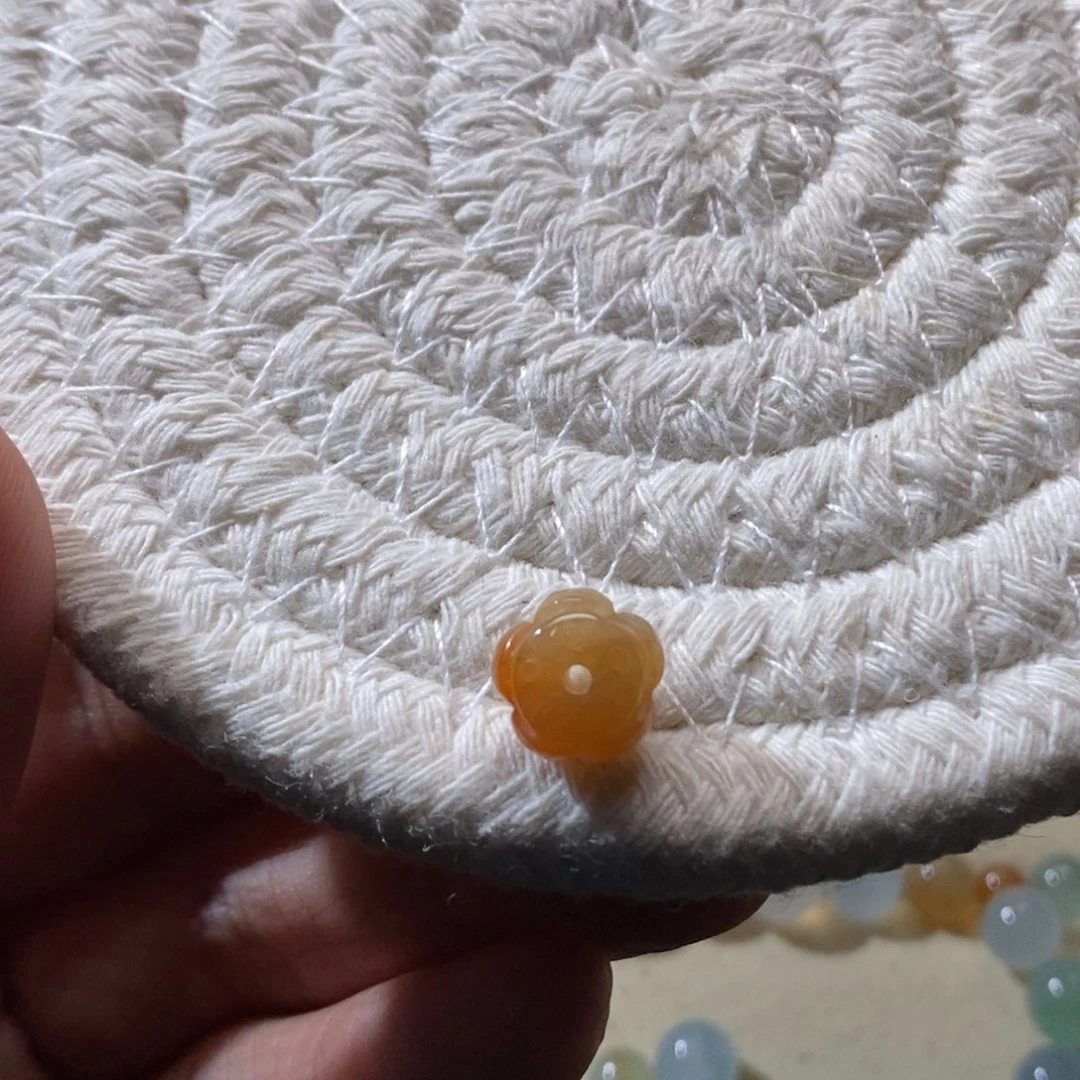 散珠翡翠9.2×7.5天然翡翠A货散珠