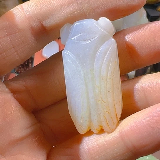 和田玉（糖玉）未镶嵌挂件