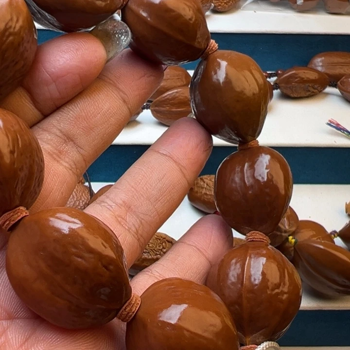 橄榄核手串/手链2.5素核