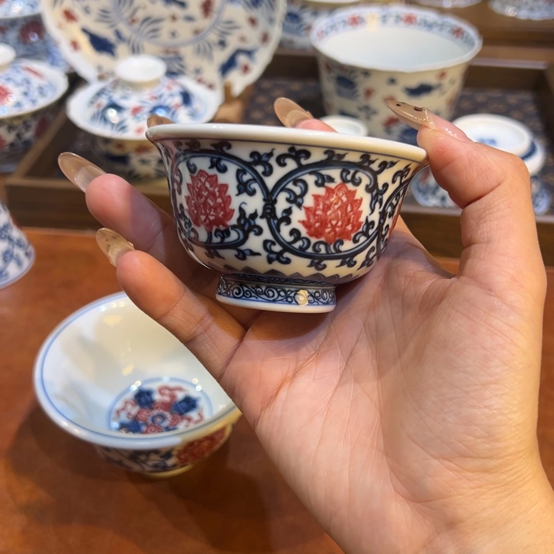 景德镇陶瓷手工手绘