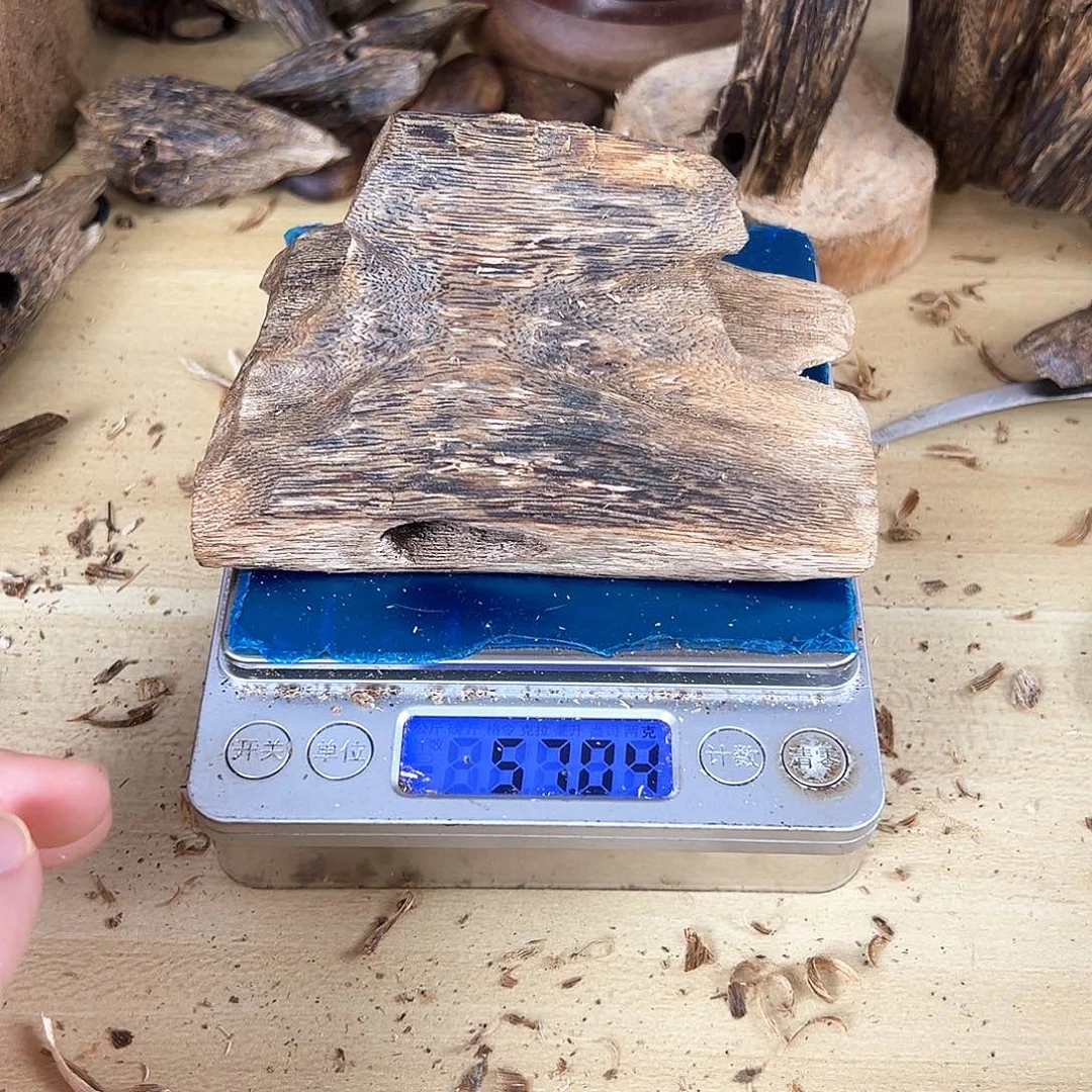 香料绿奇楠虫漏57克乌身