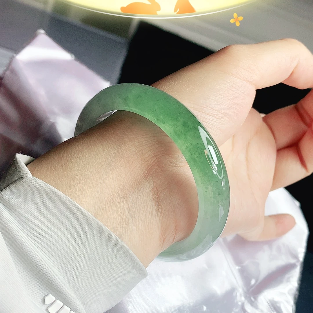 未镶嵌手镯翡翠缅甸天然A货翡翠手镯