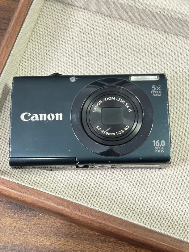 9新 Canon/佳能 a3400 黑色 高清ccd数码相机