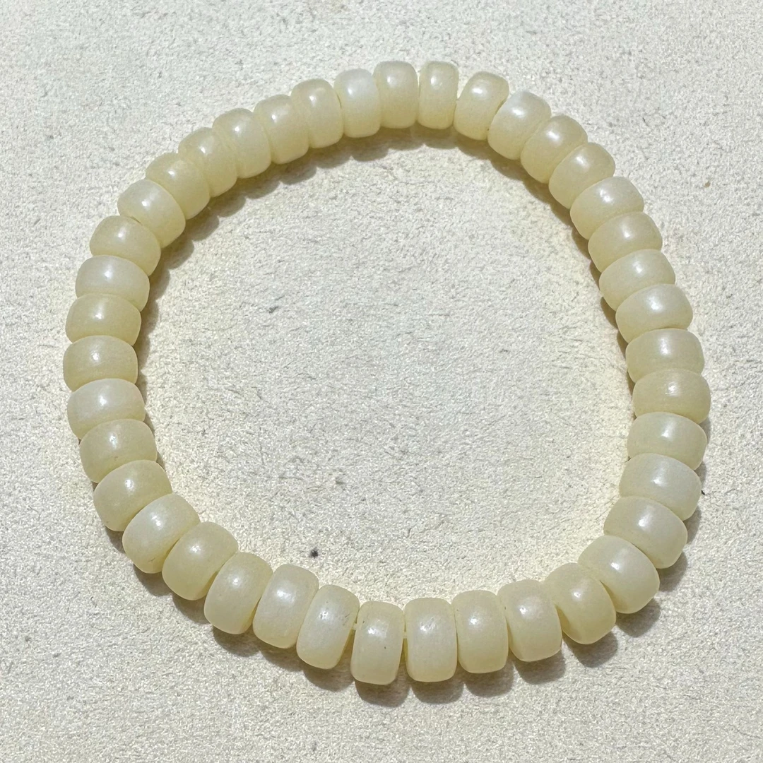 非金属珐琅手链 黄色润王小药片手串 C135