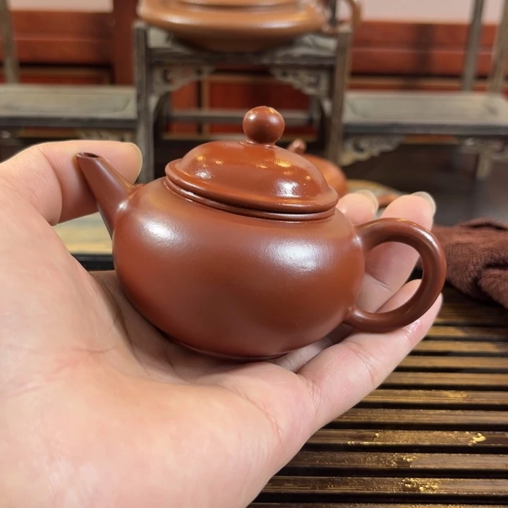 紫砂茶壶原矿紫砂半手工制作